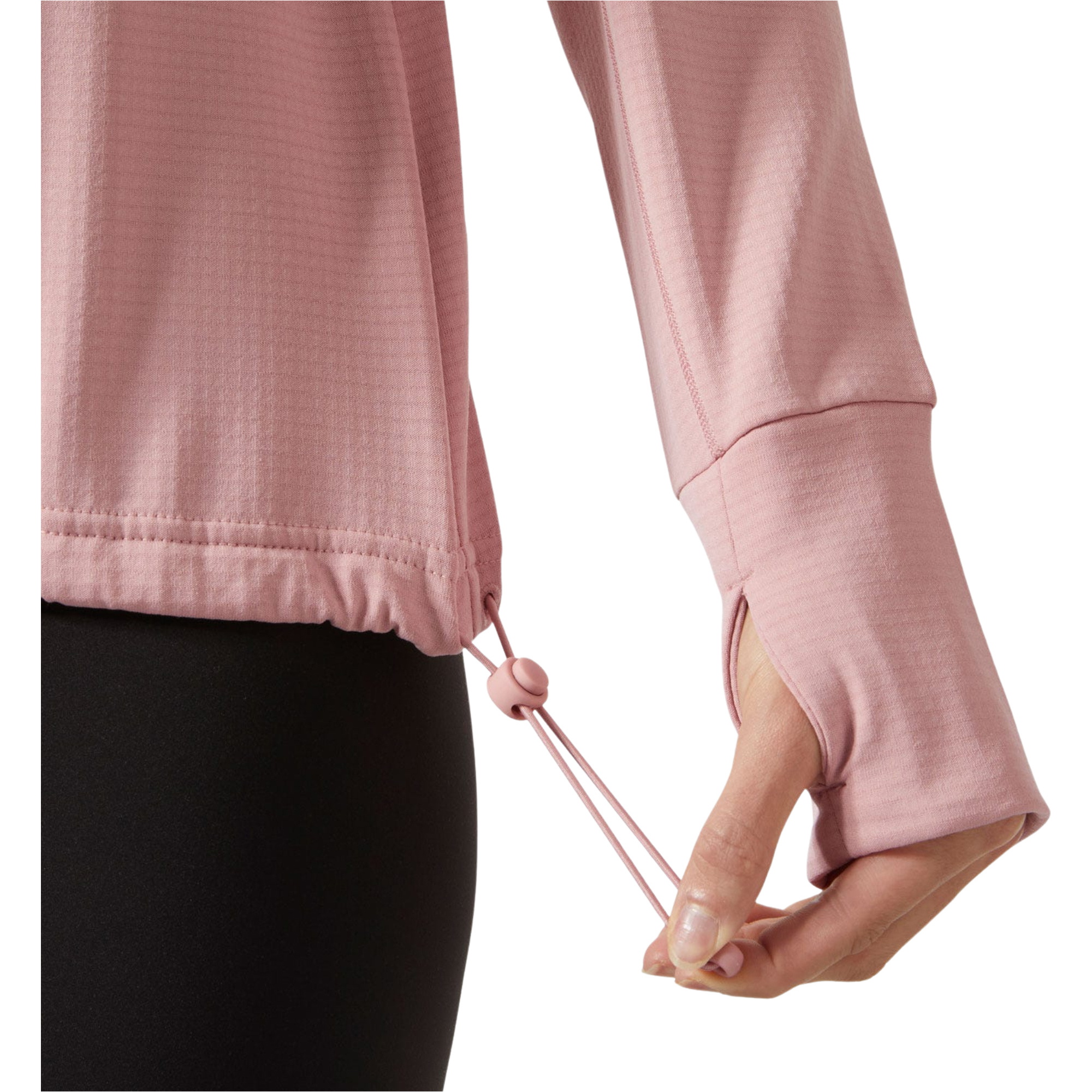 2025 Helly Hansen Mujer Versalite Cinched Fleece 49560 - Pink Salt